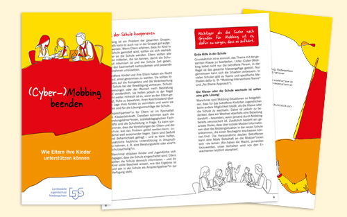 Grafik-Design: Eltern-Broschüre Jugendschutz