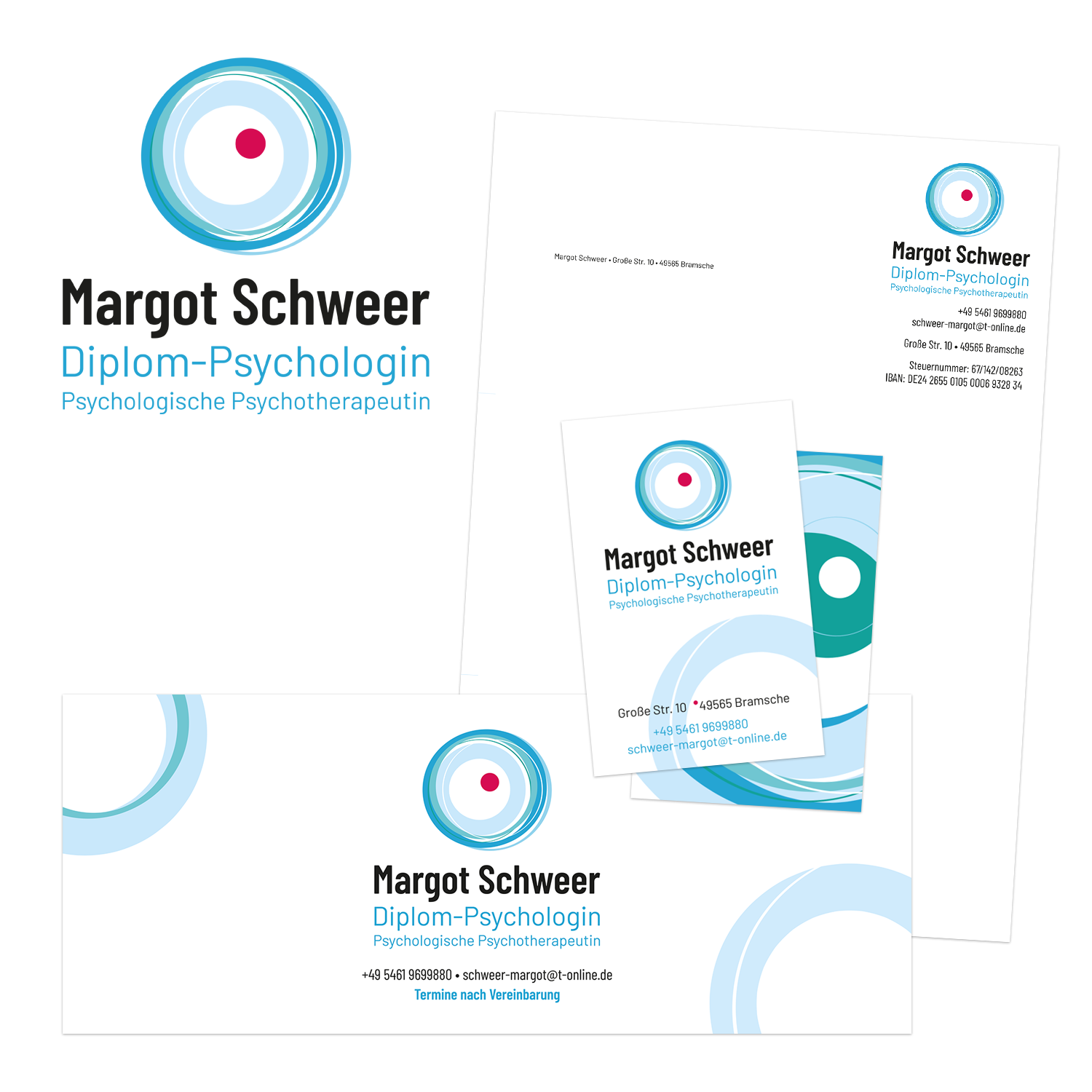 Grafik-Design: Logo und Geschäftsausstattung für eine Psychologin