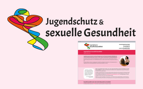 Web-Design + Logo: Jugendschutz-Projekt